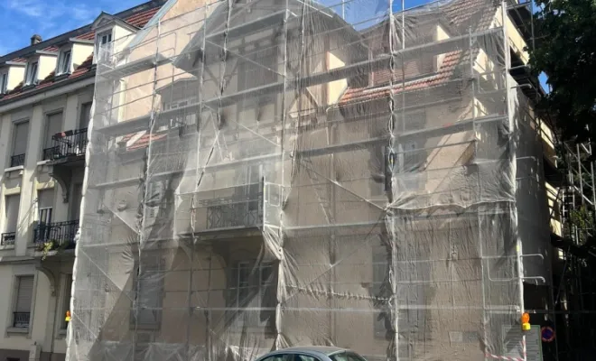 Location de échafaudage, Strasbourg, Big Ravalement